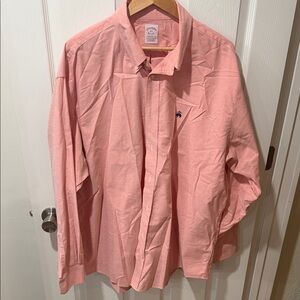 Brooks Brothers Coral Button-Down Shirt